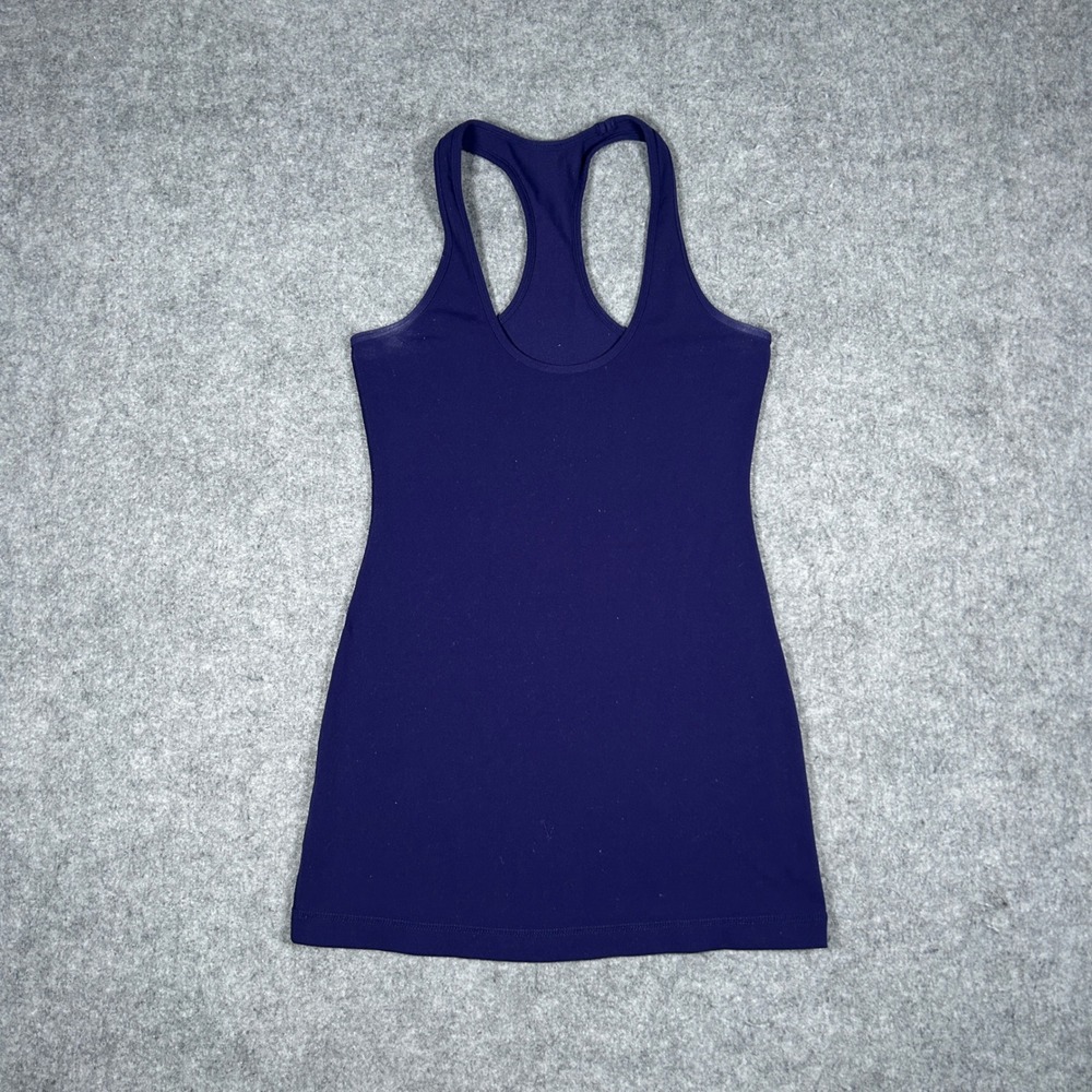 Lululemon Tank Top Womens 4 Purple Cool Racerback Yoga Athletic Gym active